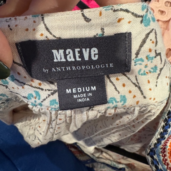 Anthropologie Multicolor Embroidered Blouse - Picture 3 of 3